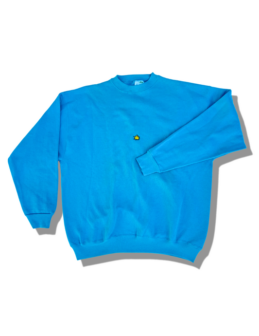 Teal Sheeesh Crewneck Sweater